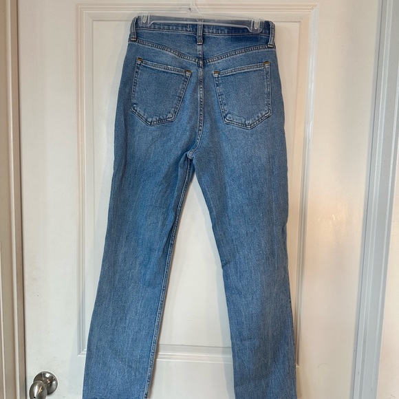 Abercrombie & Fitch Ultra High Rise Ankle Straight Leg Classic Jeans, size 27/4 - Picture 8 of 13